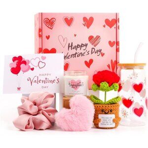 Valentine's Day Gift for Her,Valentine Gift Baskets for Women, Girlfriend, Her,